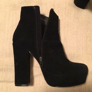 Black Steve Madden booties